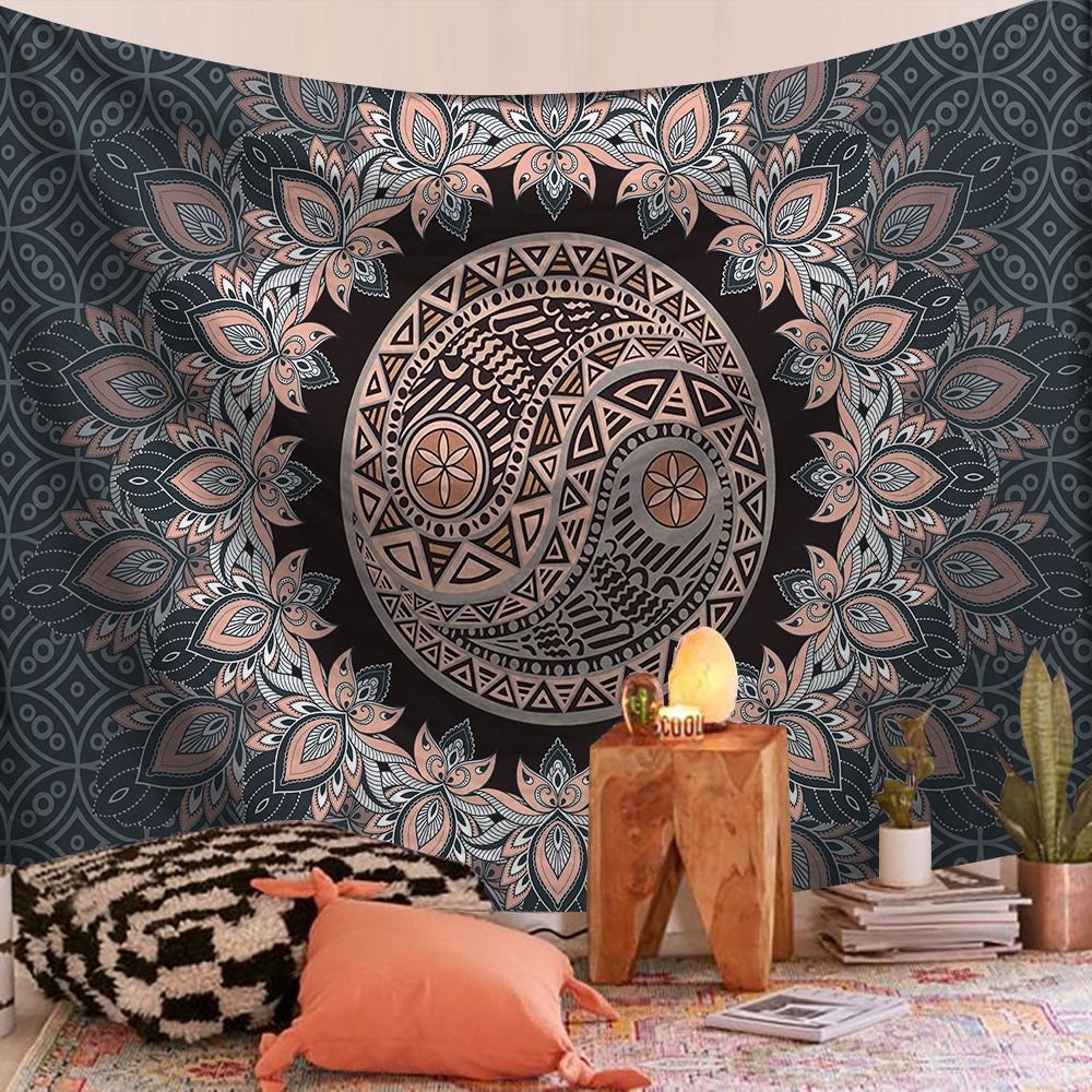 Indian Mandala Tapestry Wall Hanging Ethnic Boho Decor Nomadic Camping Rugs Exotic Beach Blankets Bohemian Tapestries Travel Mattress