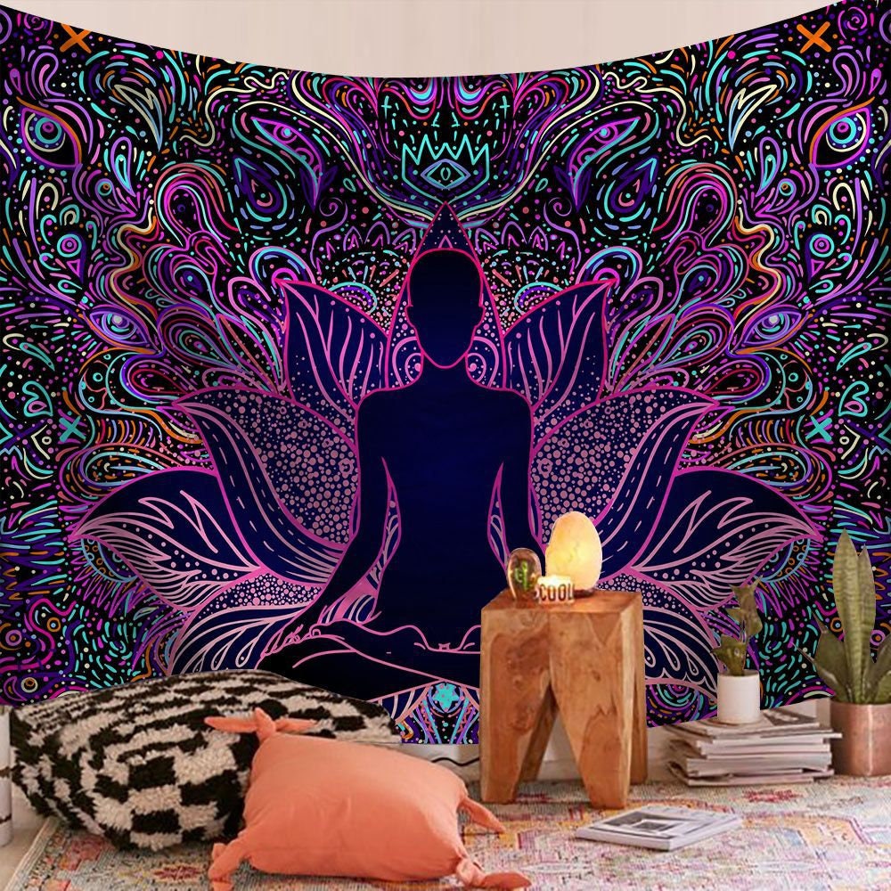 Indian Mandala Tapestry Wall Hanging Ethnic Boho Decor Nomadic Camping Rugs Exotic Beach Blankets Bohemian Tapestries Travel Mattress