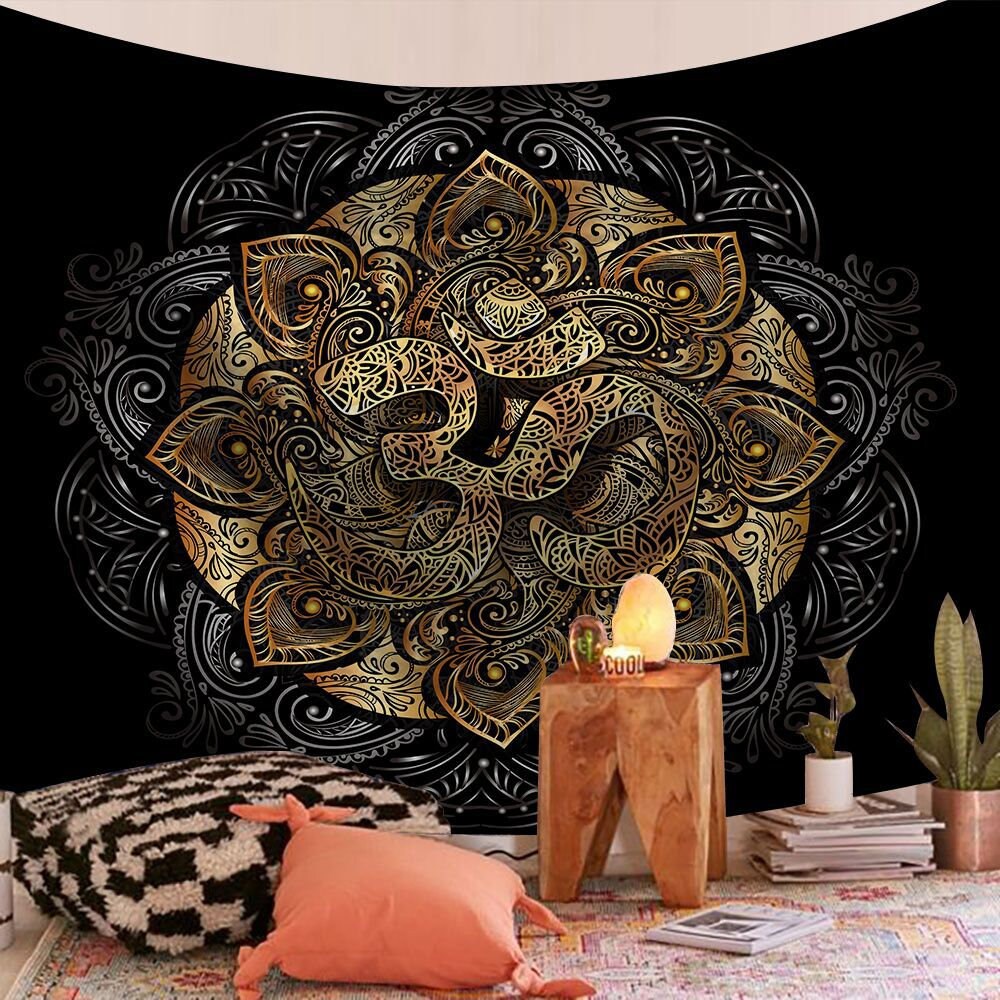 Indian Mandala Tapestry Wall Hanging Ethnic Boho Decor Nomadic Camping Rugs Exotic Beach Blankets Bohemian Tapestries Travel Mattress